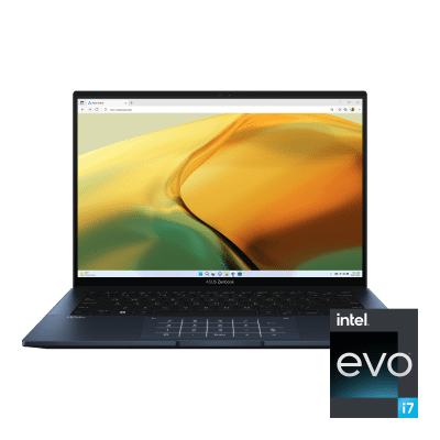 ASUS ZenBook 14 – i5-1240P / 8GB RAM / 512GB SSD / 14" 2.8K Display