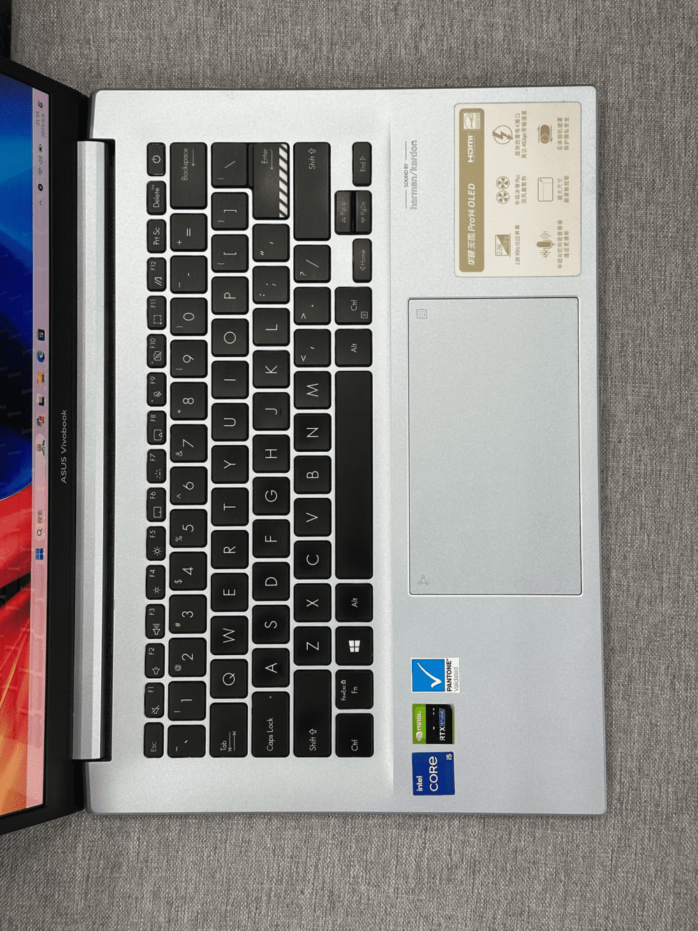ASUS Vivobook Pro 14 – i5-12500H / 16GB RAM / 512GB SSD / RTX3050 Graphics / OLED Display - 图片 3