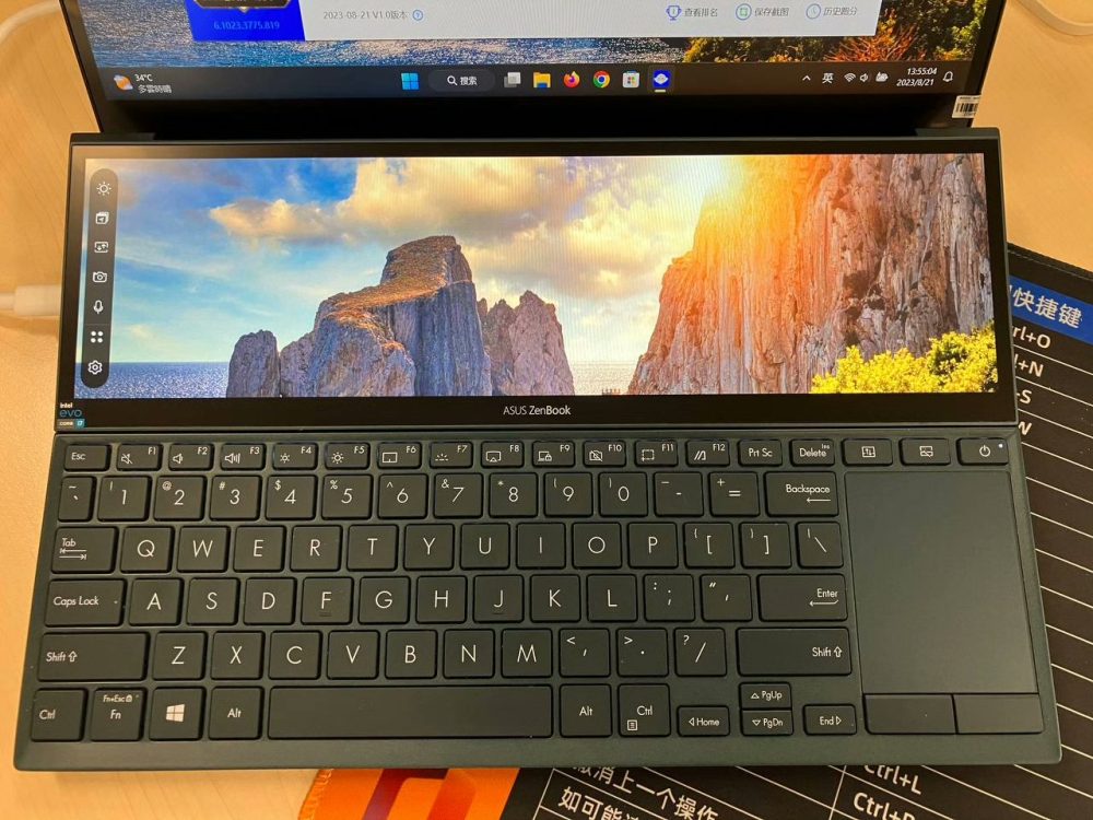 ASUS ZenBook Duo UX4100E / UX482EG – i7-1165G7 / 16GB RAM / 512GB SSD / MX450 2GB Graphics / Touchscreen - 图片 3