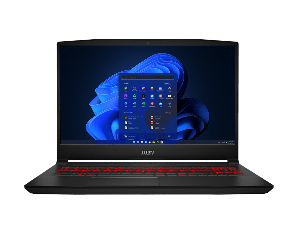 MSI Katana GF66 Gaming Laptop, 15.6" Display, Intel Core I5-11400H, 16GB DDR4 RAM, 1TB NVMe SSD, NVIDIA GeForce RTX 3050 - 图片 3