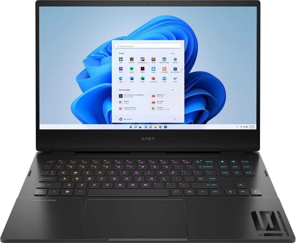 HP Omen 8 Pro 2022 Gaming Laptop | 16.1" 2K 165Hz Display |  AMD Ryzen 7-6800H - 512GB SSD Hard Drive - 16GB RAM - Nvidia GeForce RTX 3060 6GB - 图片 2