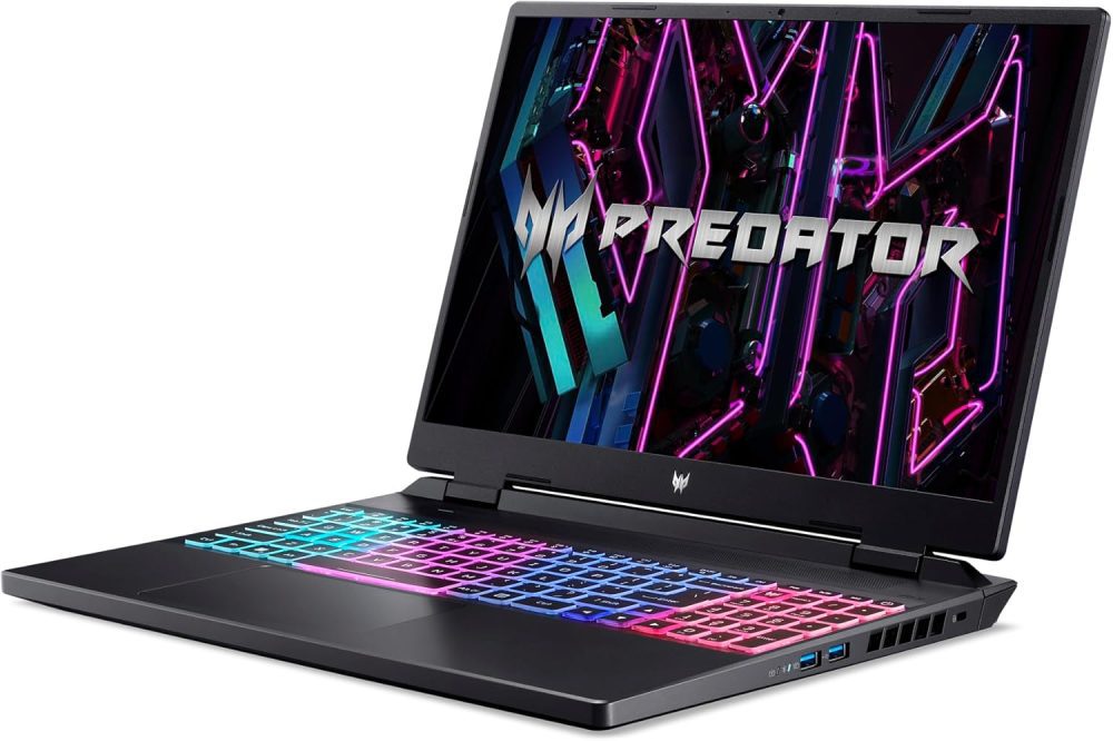 Acer Predator PHN16-71 Gaming Laptop, Intel Core i5-13500H Processor, 16GB RAM, 512GB SSD, NVIDIA GeForce RTX 4060 15.6" FHD 165Hz - Image 6