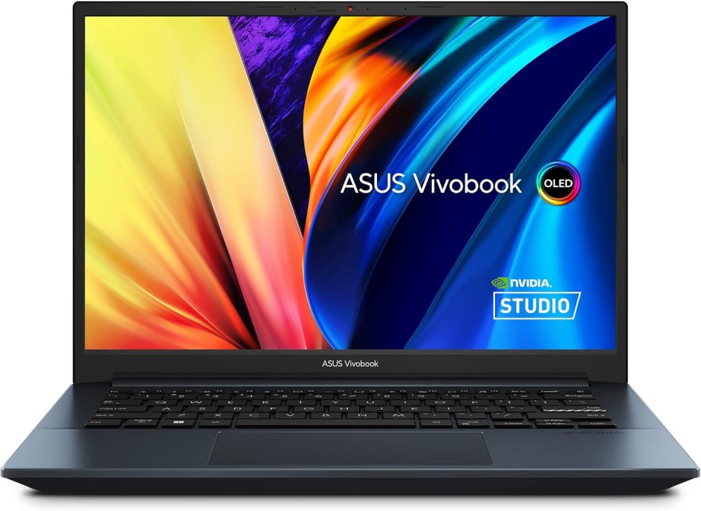 ASUS vivobook Pro 14 | 14" OLED Laptop | Intel i5-12500H | 16GB RAM | 512GB SSD | NVIDIA RTX 3050 | Blue - 图片 4