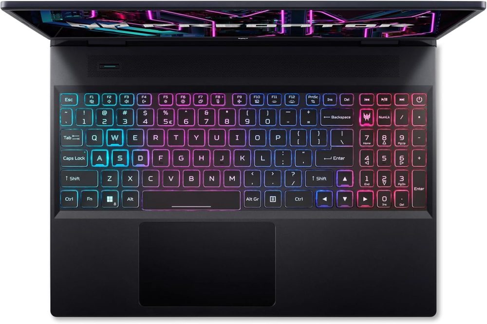 Acer Predator PHN16-71 Gaming Laptop, Intel Core i5-13500H Processor, 16GB RAM, 512GB SSD, NVIDIA GeForce RTX 4060 15.6" FHD 165Hz - Image 7
