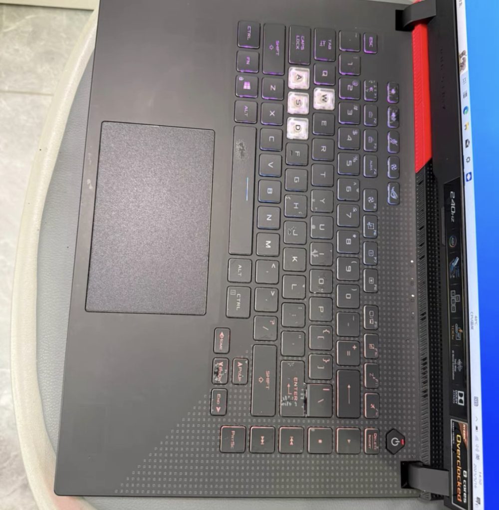 Asus ROG Strix G513QM 2022 gaming Laptop | 15.6"2K 165Hz| AMD Ryzen 9-6900HX - 512GB SSD Hard Drive - 16GB RAM - Nvidia GeForce RTX 3060 | 6GB - Image 3